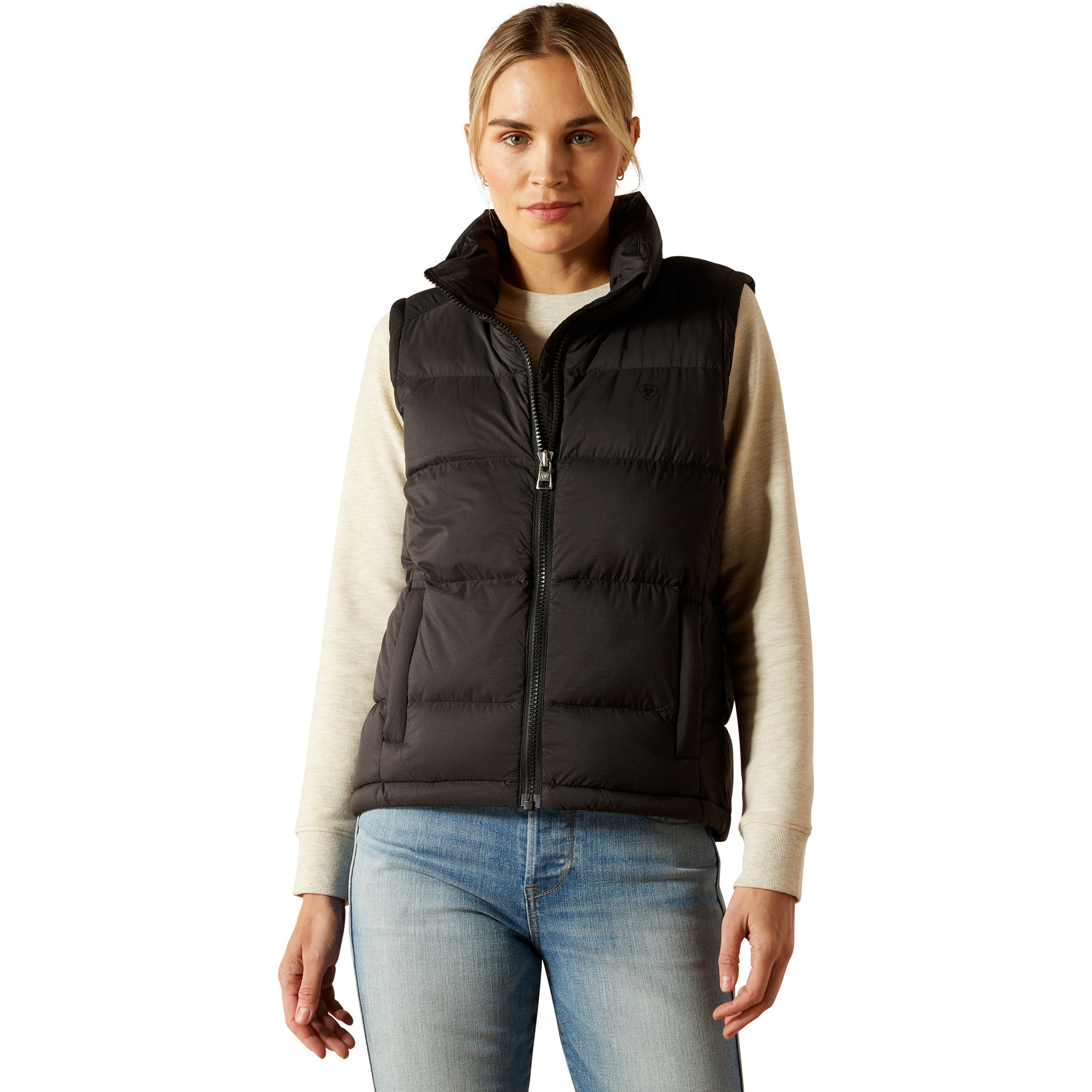 2025 Ariat Damen Ultrapuff Runter Weste 10062383 - Black